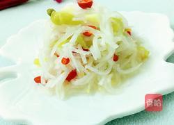 泡椒萝卜丝的做法图解7