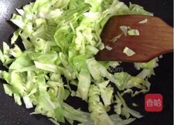 卷心菜炒粉丝的做法图解5