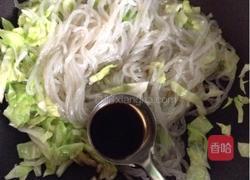 卷心菜炒粉丝的做法图解7