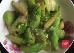 蒜末丝瓜的做法图解6