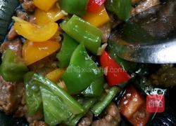 彩椒麻花肉片的做法图解6