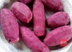 紫薯丸子的做法图解1