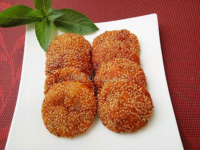 芝香南瓜饼