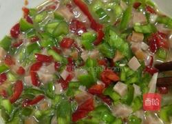 彩椒火腿斩蛋的做法图解5