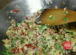 彩椒火腿斩蛋的做法图解8