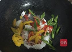 彩椒鱿鱼的做法图解5