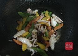 彩椒鱿鱼的做法图解6