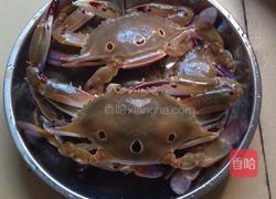 清蒸螃蟹之原味版的做法图解2