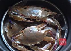 清蒸螃蟹之原味版的做法图解3