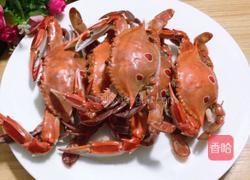 清蒸螃蟹之原味版的做法图解4