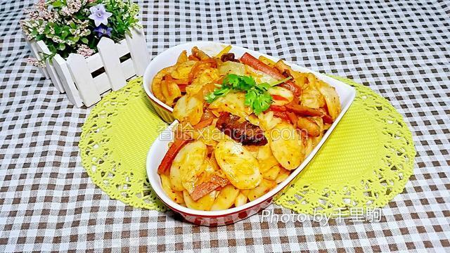 卷心菜泡菜炒年糕