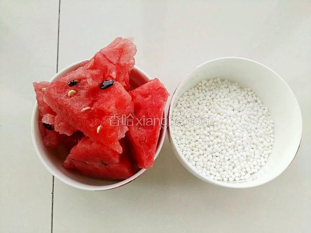 准备食材