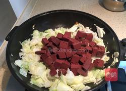卷心菜炖血豆腐的做法图解7