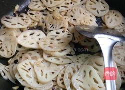 豆鼓炒莲藕的做法图解6