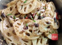 豆鼓炒莲藕的做法图解8