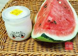 西瓜酸奶冰棍的做法图解1