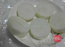 白萝卜酿肉的做法图解1