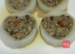 白萝卜酿肉的做法图解7