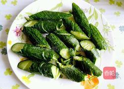 蛇皮黄瓜的做法图解3