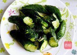 蛇皮黄瓜的做法图解4