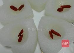 白萝卜翡翠爱心盅的做法图解5