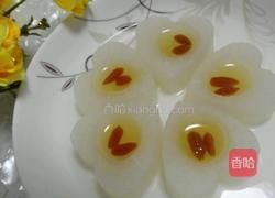 白萝卜翡翠爱心盅的做法图解9