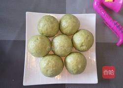 青菜汁馒头的做法图解8