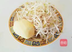 绿豆芽拌土豆丝的做法图解1