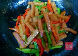 彩椒炒午餐肉的做法图解7