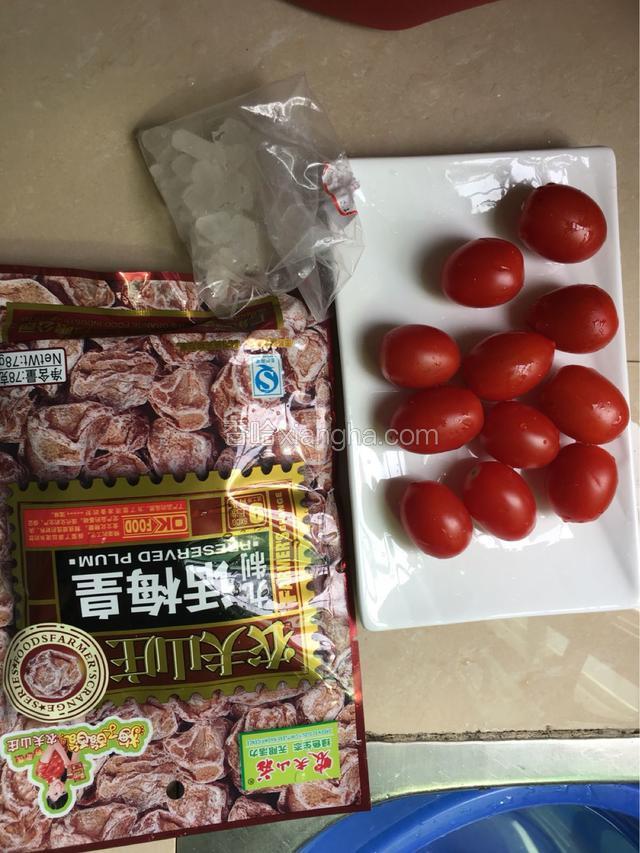 准备好食材