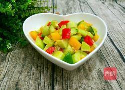 彩椒拌黄瓜的做法图解8