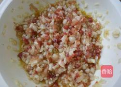 香菜肉饼的做法图解4