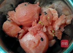 西瓜冰沙的做法图解2