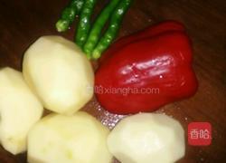 彩椒土豆丝的做法图解1