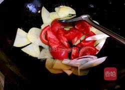 西红柿炒土豆片的做法图解4