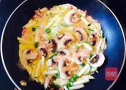 百变时蔬蛋饼的做法图解6