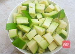 彩椒炒茄子的做法图解3