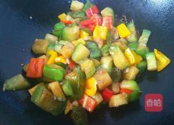 彩椒炒茄子的做法图解8