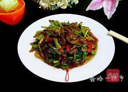 双椒炒肉皮的做法图解12