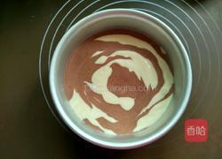 6寸斑马纹戚风蛋糕的做法图解18