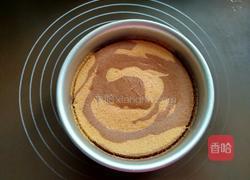 6寸斑马纹戚风蛋糕的做法图解20