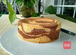 6寸斑马纹戚风蛋糕的做法图解21