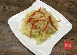 炝拌#卷心菜#的做法图解6