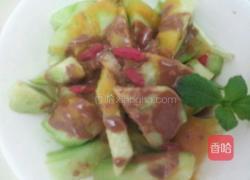 麻酱黄瓜的做法图解4