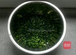 韭菜鸡蛋粉丝春卷的做法图解2