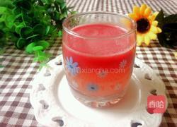 西瓜西红柿汁的做法图解6