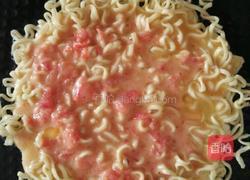 西红杮鸡蛋面条饼的做法图解4