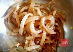 双椒炒肉皮的做法图解5