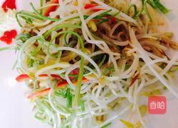 绿豆芽拌三丝的做法图解7