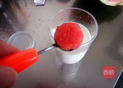 西瓜酸奶伴的做法图解3